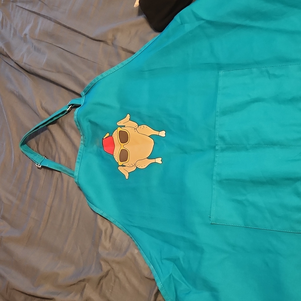 Friends cooking apron